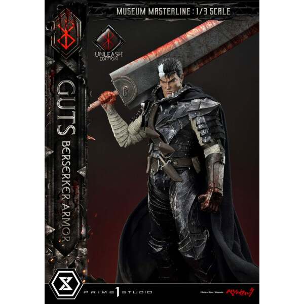 Estatua Guts Berserker Armor Berserk Museum Masterline 1/3 Unleash Edition 121 cm - Collector4u.com