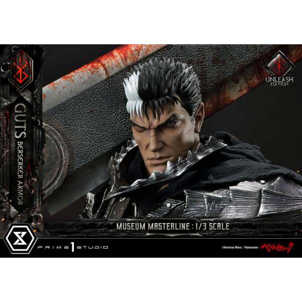 Estatua Guts Berserker Armor Berserk Museum Masterline 1/3 Unleash Edition 121 cm - Collector4u.com