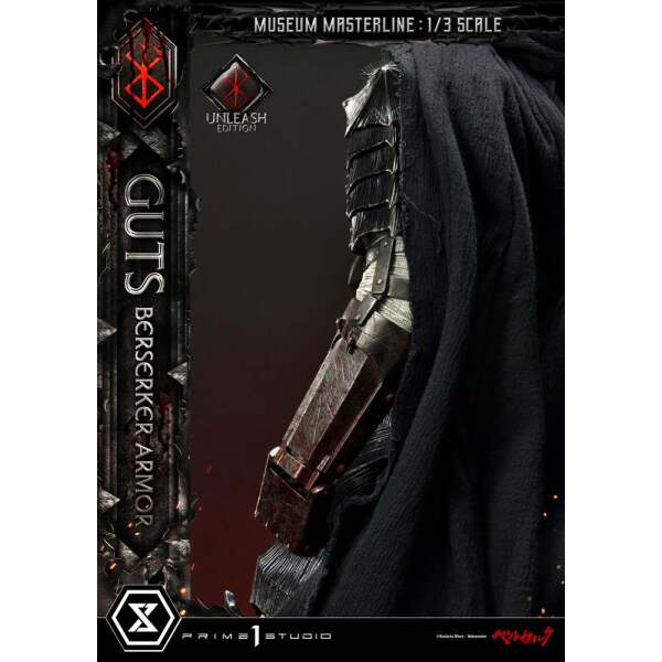 Estatua Guts Berserker Armor Berserk Museum Masterline 1/3 Unleash Edition 121 cm - Collector4u.com