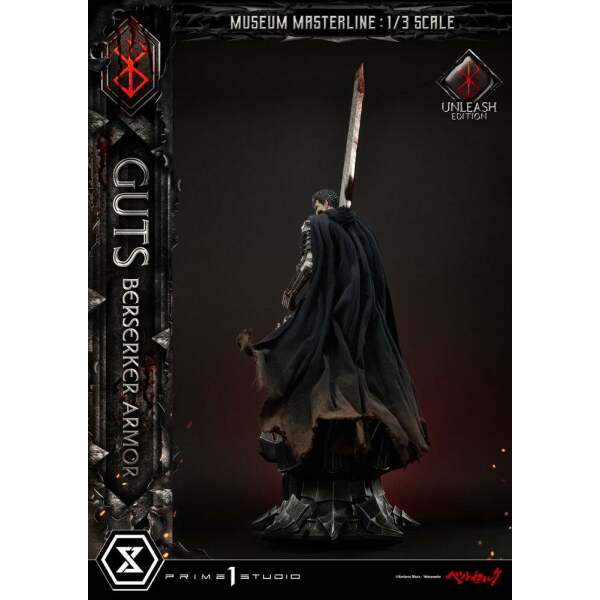 Estatua Guts Berserker Armor Berserk Museum Masterline 1/3 Unleash Edition 121 cm - Collector4u.com