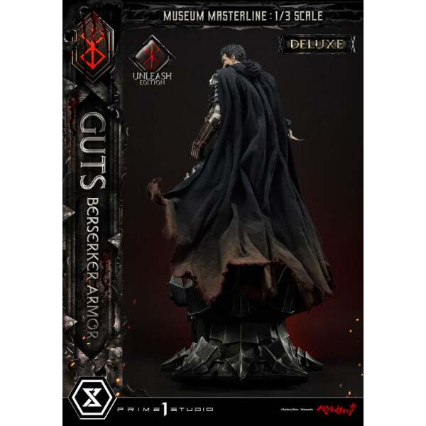 Estatua Guts Berserker Armor Berserk Museum Masterline 1/3 Unleash Edition Deluxe Bonus Version 121 cm - Collector4u.com