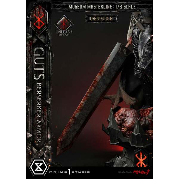 Estatua Guts Berserker Armor Berserk Museum Masterline 1/3 Unleash Edition Deluxe Bonus Version 121 cm - Collector4u.com