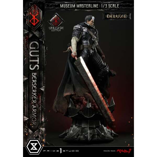 Estatua Guts Berserker Armor Berserk Museum Masterline 1/3 Unleash Edition Deluxe Bonus Version 121 cm - Collector4u.com