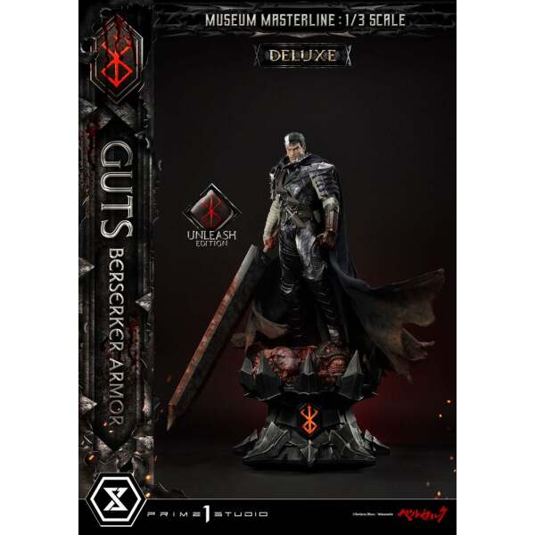 Estatua Guts Berserker Armor Berserk Museum Masterline 1/3 Unleash Edition Deluxe Bonus Version 121 cm - Collector4u.com