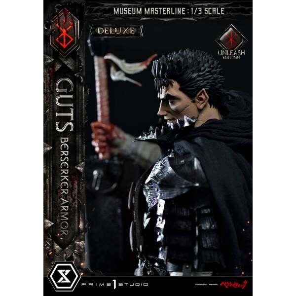 Estatua Guts Berserker Armor Berserk Museum Masterline 1/3 Unleash Edition Deluxe Bonus Version 121 cm - Collector4u.com