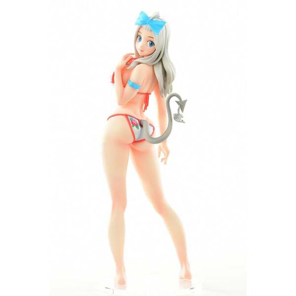 Estatua Mirajane Strauss Swimwear Pure in Heart Rose Bikini Ver Fairy Tail 1/6 25 cm - Collector4u.com