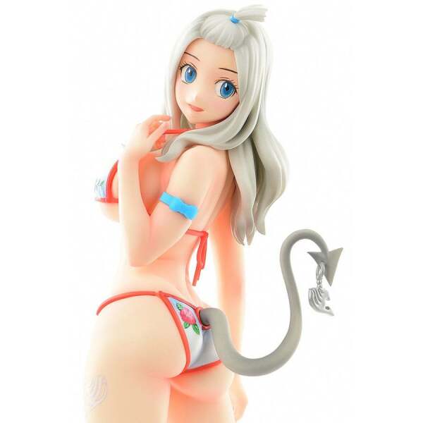 Estatua Mirajane Strauss Swimwear Pure in Heart Rose Bikini Ver Fairy Tail 1/6 25 cm - Collector4u.com