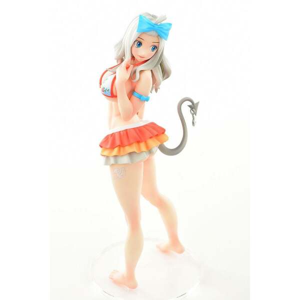 Estatua Mirajane Strauss Swimwear Pure in Heart Rose Bikini Ver Fairy Tail 1/6 25 cm - Collector4u.com