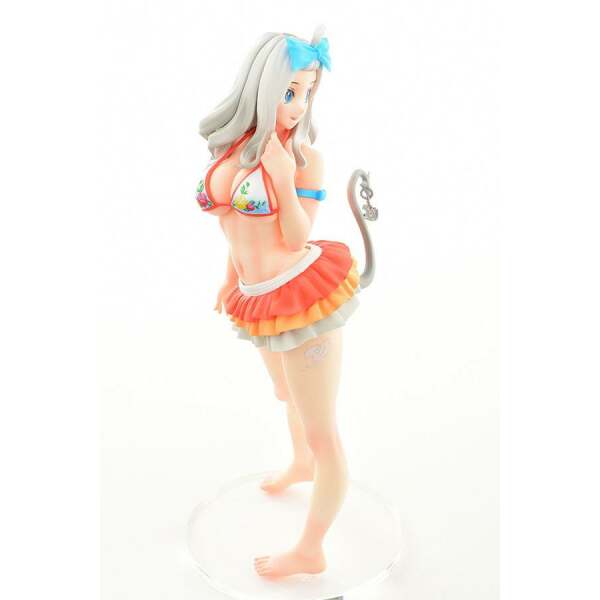 Estatua Mirajane Strauss Swimwear Pure in Heart Rose Bikini Ver Fairy Tail 1/6 25 cm - Collector4u.com