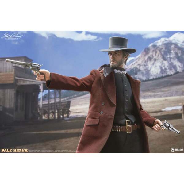 Figura Clint Eastwood Legacy Collection The Preacher El jinete pálido 1/6 30 cm - Collector4u.com