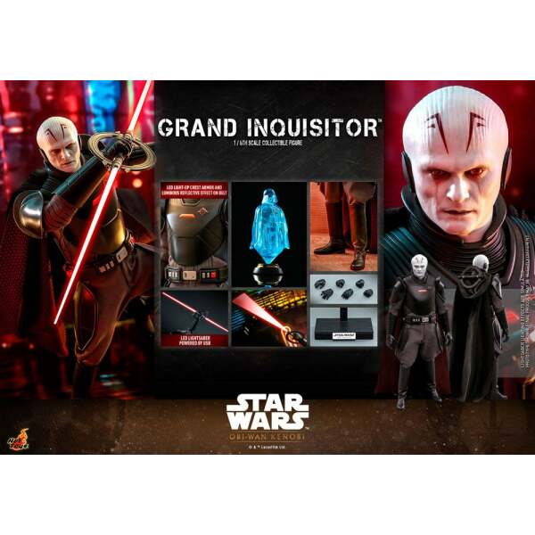 Figura Grand Inquisitor Star Wars: Obi-Wan Kenobi 1/6 30 cm - Collector4u.com