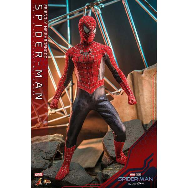 Figura Movie Masterpiece Spider-Man Spider-Man: No Way Home 1/6 Friendly Neighborhood 30 cm - Collector4u.com