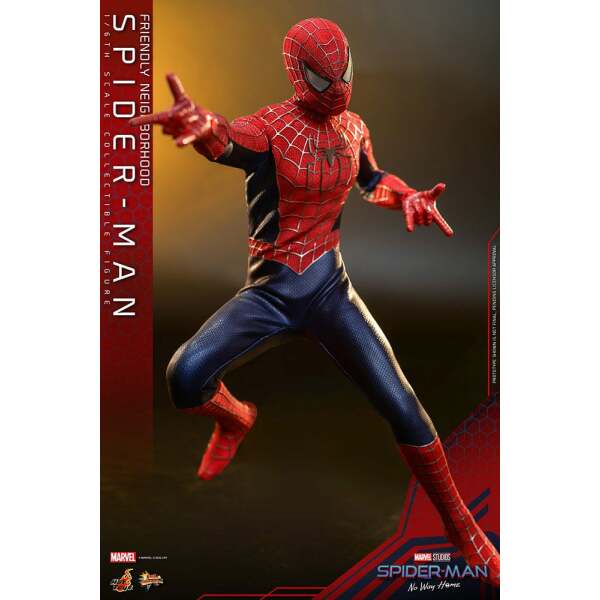 Figura Movie Masterpiece Spider-Man Spider-Man: No Way Home 1/6 Friendly Neighborhood 30 cm - Collector4u.com