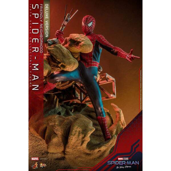 Figura Movie Masterpiece Spider-Man Spider-Man: No Way Home 1/6 Friendly Neighborhood (Deluxe Version) 30 cm - Collector4u.com