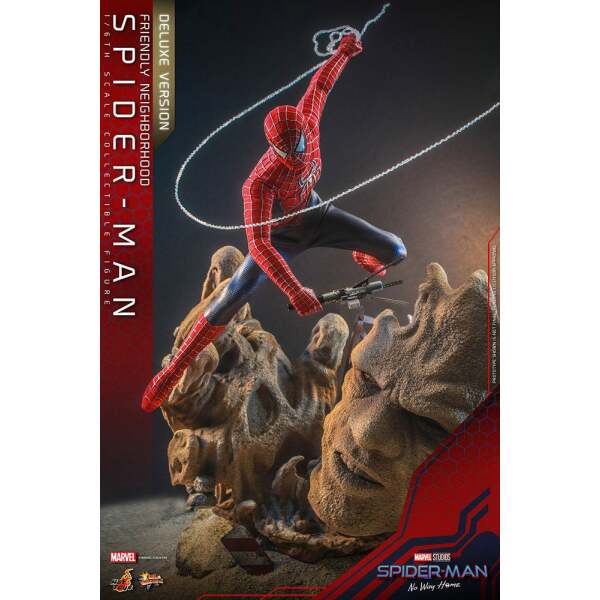 Figura Movie Masterpiece Spider-Man Spider-Man: No Way Home 1/6 Friendly Neighborhood (Deluxe Version) 30 cm - Collector4u.com