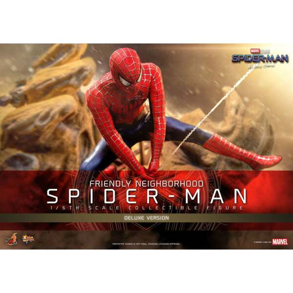 Figura Movie Masterpiece Spider-Man Spider-Man: No Way Home 1/6 Friendly Neighborhood (Deluxe Version) 30 cm - Collector4u.com