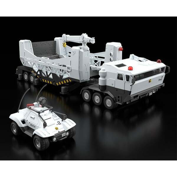 Maquetas Mobile Police Patlabor Plastic Model Kit Moderoid 1/60 Type 98 Special Command Vehicle & Type 99 Special Labor Carrier - Collector4u.com