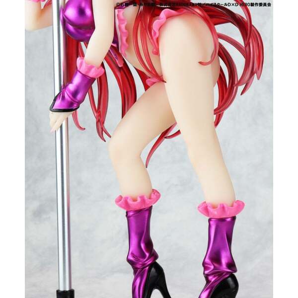 Estatua Rias Gremory Pole Dance Ver Purple Color High School DxD 1/7 20 cm - Collector4u.com