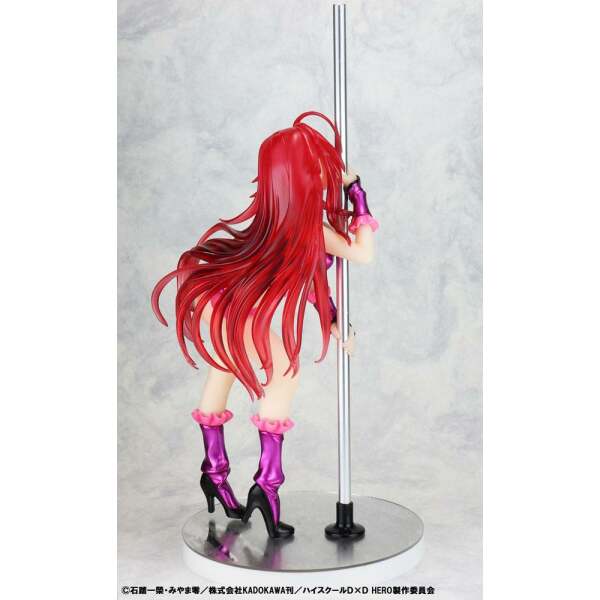 Estatua Rias Gremory Pole Dance Ver Purple Color High School DxD 1/7 20 cm - Collector4u.com