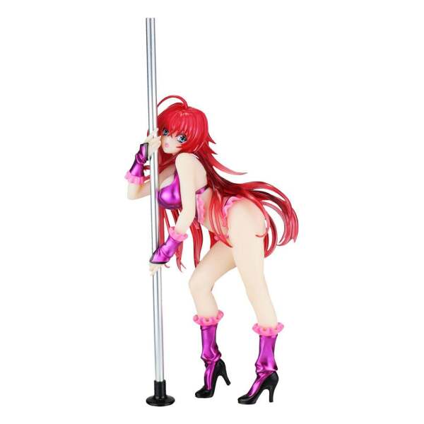 Estatua Rias Gremory Pole Dance Ver Purple Color High School DxD 1/7 20 cm - Collector4u.com