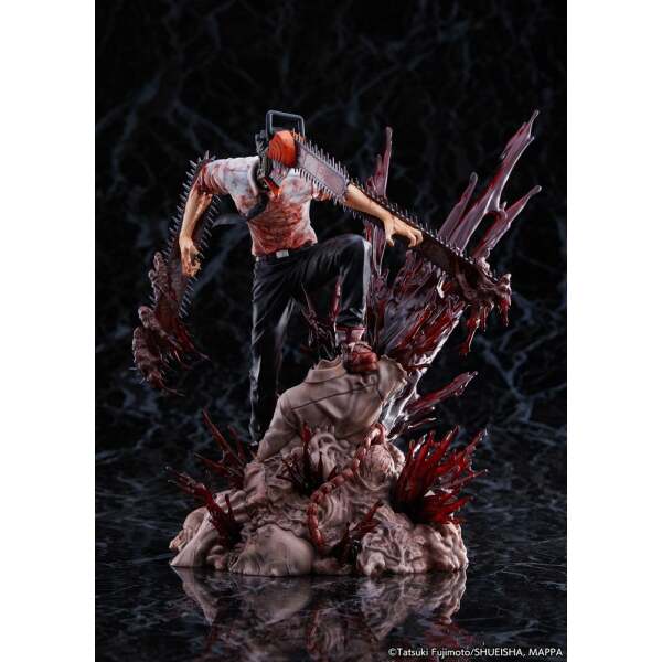 Estatua Chainsaw Man PVC 1/7 28 cm - Collector4u.com