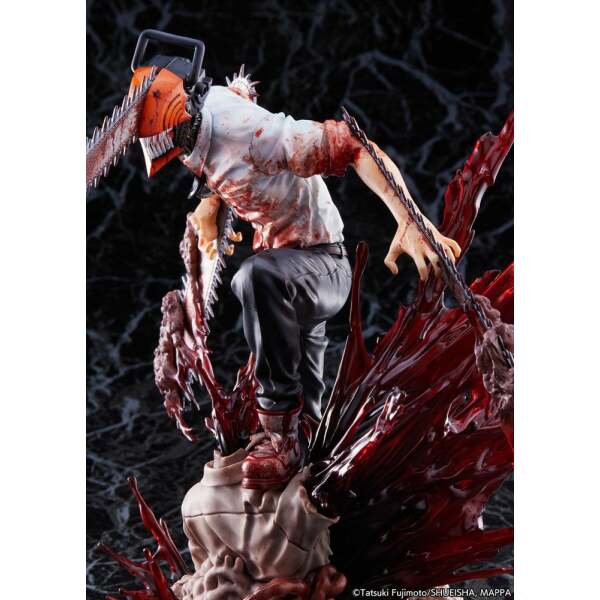 Estatua Chainsaw Man PVC 1/7 28 cm - Collector4u.com