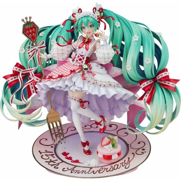 Estatua Hatsune Miku 15th Anniversary Ver Character Vocal Series 01 Hatsune Miku 1 7 29 Cm