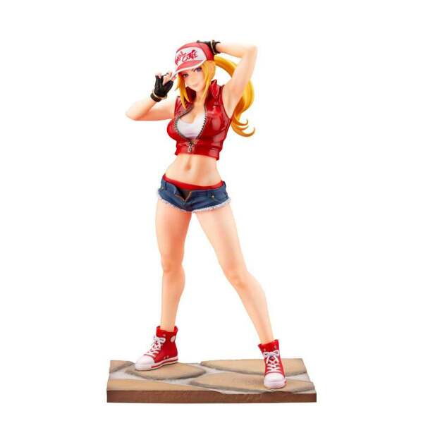 Estatua Terry Bogard Snk Heroines Bishoujo Pvc 1 7 Tag Team Frenzy Bonus Edition 23 Cm