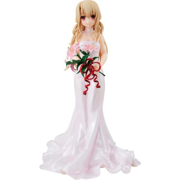 Estatua Illyasviel Von Einzbern Fate Kaleid Liner Prisma Illya Pvc 1 7 Wedding Dress Ver 21 Cm