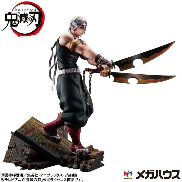 Estatua Tengen Uzui Demon Slayer Kimetsu no Yaiba PVC G.E.M. 1/8 23 cm - Collector4u.com