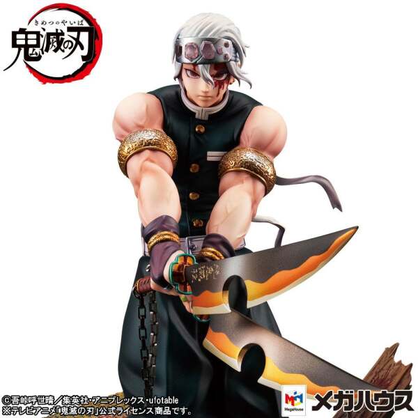 Estatua Tengen Uzui Demon Slayer Kimetsu no Yaiba PVC G.E.M. 1/8 23 cm - Collector4u.com