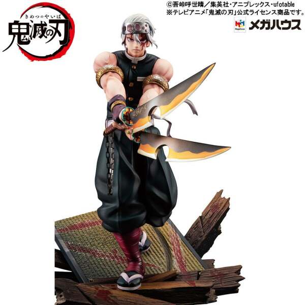 Estatua Tengen Uzui Demon Slayer Kimetsu no Yaiba PVC G.E.M. 1/8 23 cm - Collector4u.com