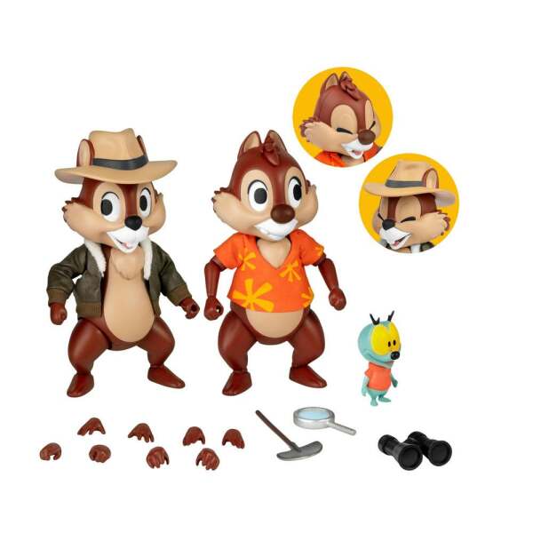 Figura Dynamic 8ction Heroes 1/9 Chip & Dale Chip y Chop: Guardianes rescatadores 10 cm - Collector4u.com