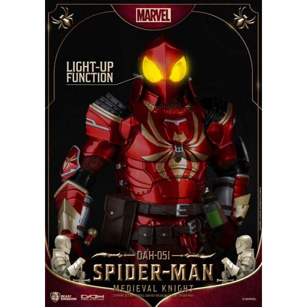 Figura Dynamic 8ction Heroes 1 9 Medieval Knight Iron Man Marvel 20 Cm 5