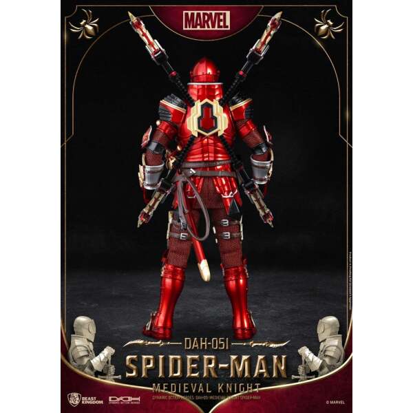 Figura Dynamic 8ction Heroes 1 9 Medieval Knight Iron Man Marvel 20 Cm 3