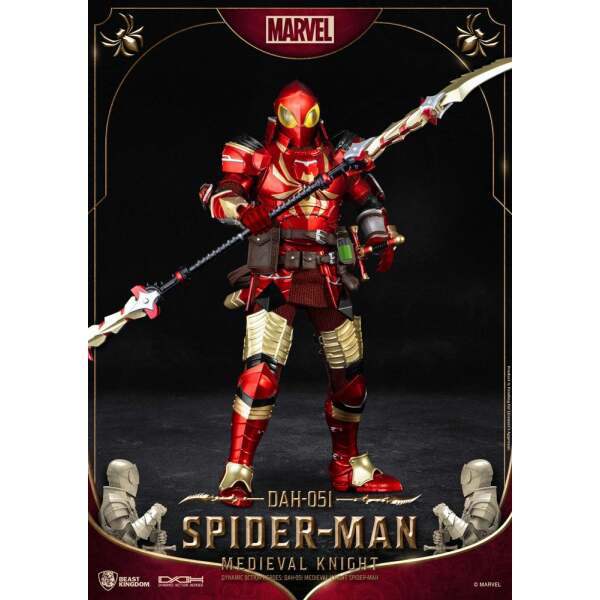 Figura Dynamic 8ction Heroes 1 9 Medieval Knight Iron Man Marvel 20 Cm 2