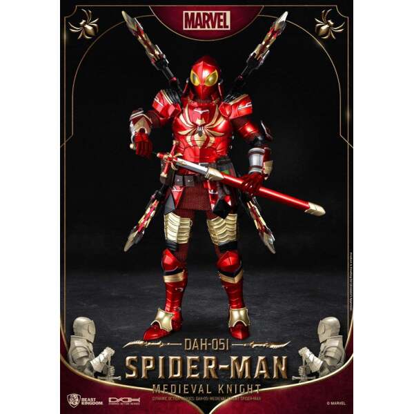 Figura Dynamic 8ction Heroes 1 9 Medieval Knight Iron Man Marvel 20 Cm 10