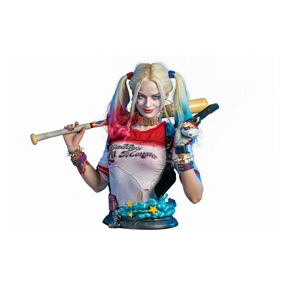 Busto tamaño real Harley Quinn Escuadrón Suicida 77 cm - Comprar en  Collector4u.com