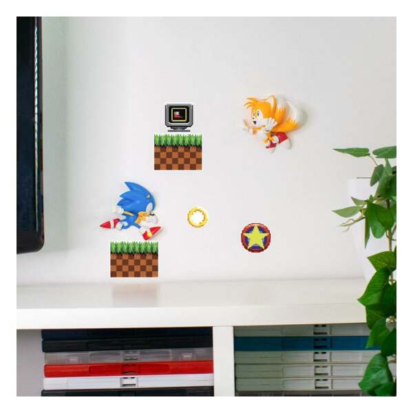 Decoración de paredes Sonic and Miles Tails Prower Sonic Comic On´s - Collector4u.com