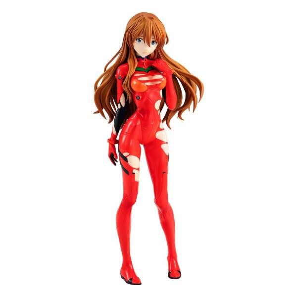 Estatua Asuka Langley Rebuild Of Evangelion Pvc Pop Up Parade 18 Cm