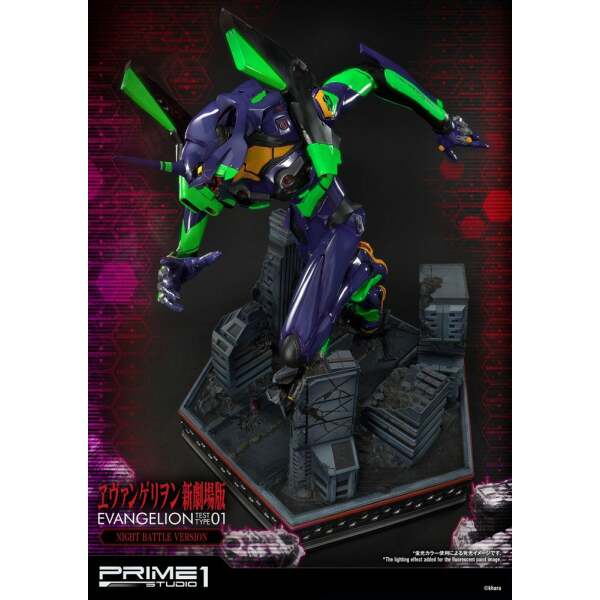 Estatua Evangelion Test Type-01 Neon Genesis Evangelion Night Battle Version 77 cm - Collector4u.com