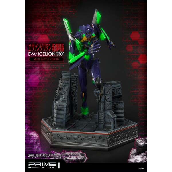 Estatua Evangelion Test Type 01 Neon Genesis Evangelion Night Battle Version 77 Cm