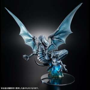 Estatua Monsters Blue Eyes White Dragon Yu-Gi-Oh! Duel Monsters PVC Art Works Holographic Edition 28 cm - Collector4u.com