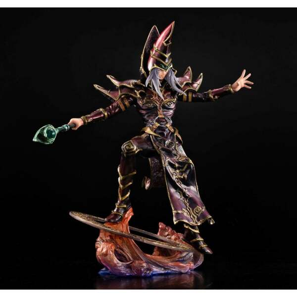 Estatua Monsters Dark Magician Duel of the Magician Yu-Gi-Oh! Duel Monsters PVC Art Works 23 cm - Collector4u.com