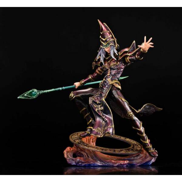 Estatua Monsters Dark Magician Duel of the Magician Yu-Gi-Oh! Duel Monsters PVC Art Works 23 cm - Collector4u.com