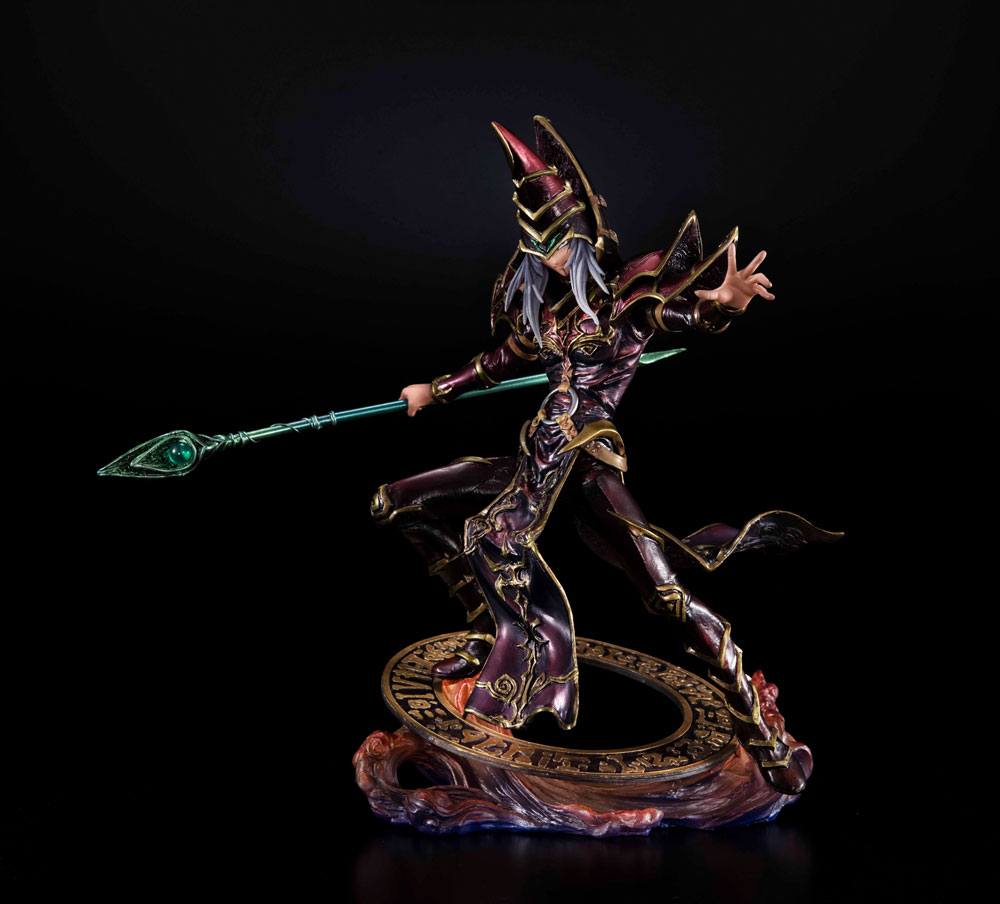 Estatua Monsters Dark Magician Duel of the Magician Yu-Gi-Oh! Duel Monsters PVC Art Works 23 cm