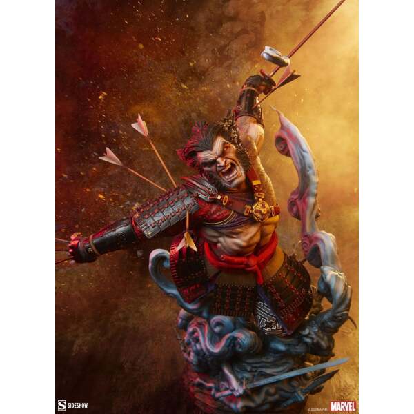 Estatua Premium Format Wolverine: Ronin Marvel 61 cm - Collector4u.com