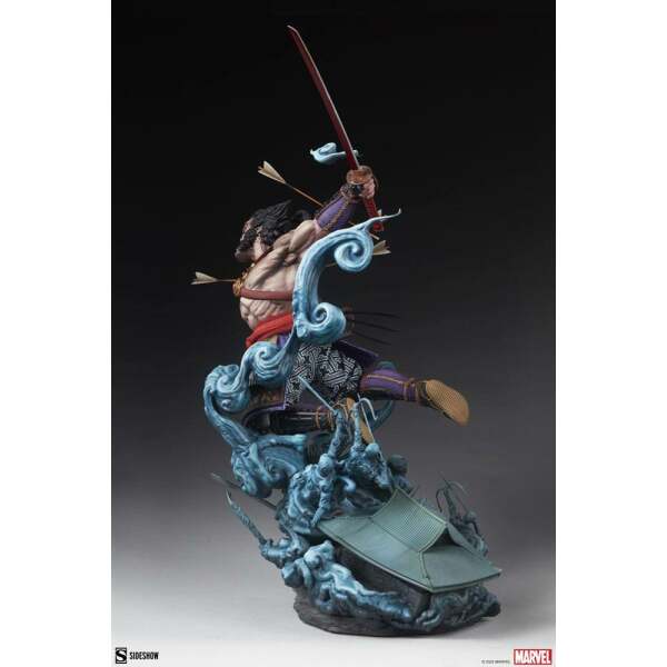 Estatua Premium Format Wolverine: Ronin Marvel 61 cm - Collector4u.com