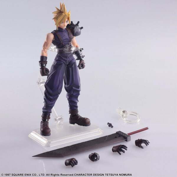 Figura Bring Arts Cloud Strife Final Fantasy VII 15 cm - Collector4u.com