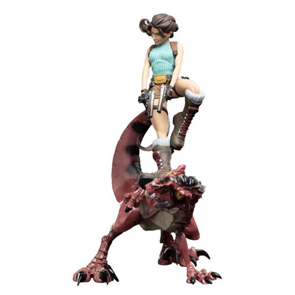 Figura Mini Epics Lara Croft Raptor Tomb Raider 24 Cm 3